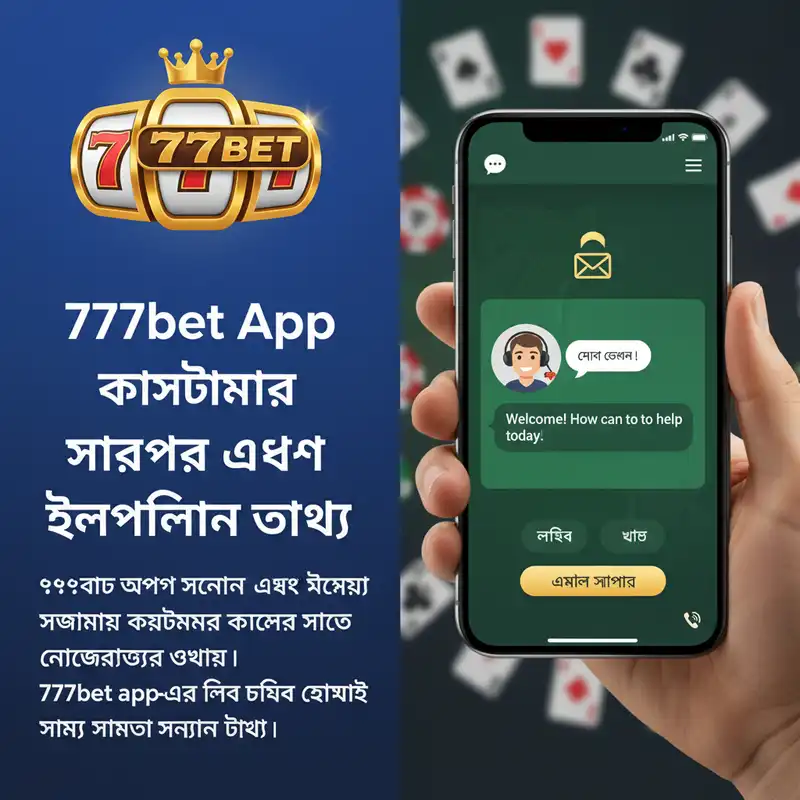 777bet App কাস্টমার সাপোর্ট টিমের সাথে যোগাযোগ করুন